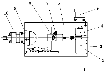 Ultrasonic pipe end machining device