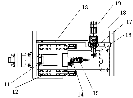 Ultrasonic pipe end machining device