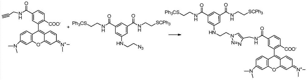 Molecular glue-based fluorescently labeled nucleotides and their use in dna sequencing