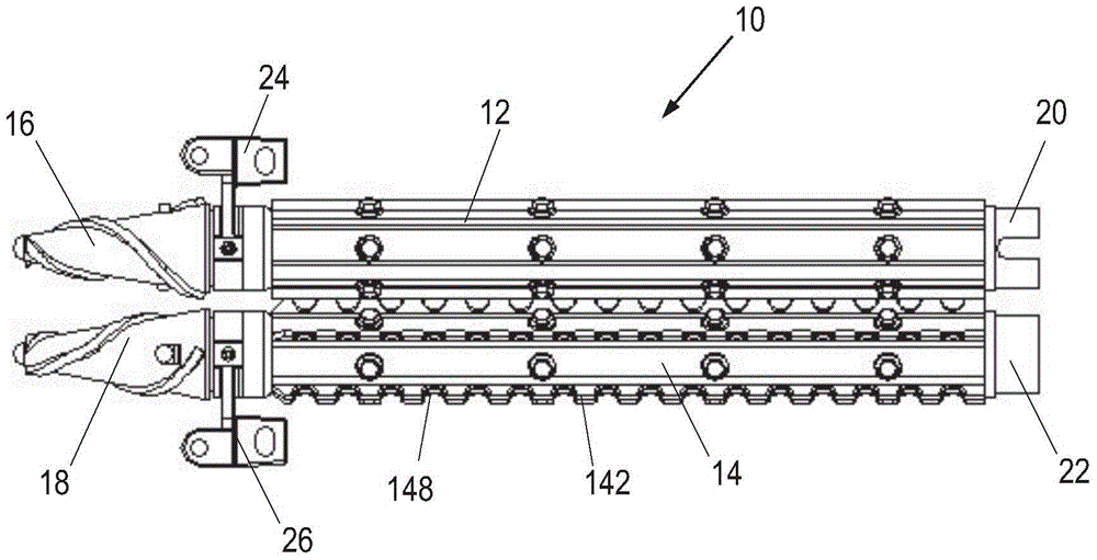 Combined-type stem-pulling roller used in corn harvester, and corn harvester