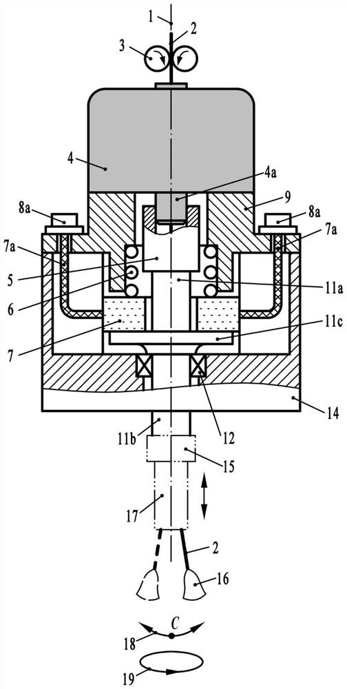 Shaking/rotating arc MIG gas shielded welding torch and method of use thereof