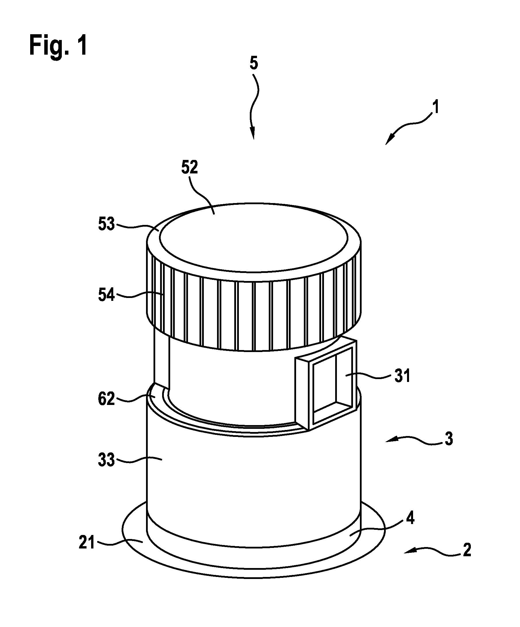 Screw cap with a cutting sleeve