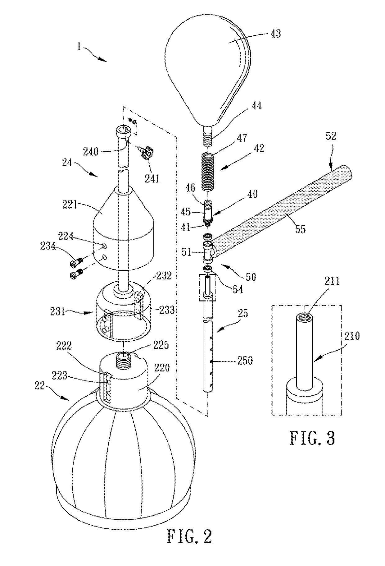 Striking training device