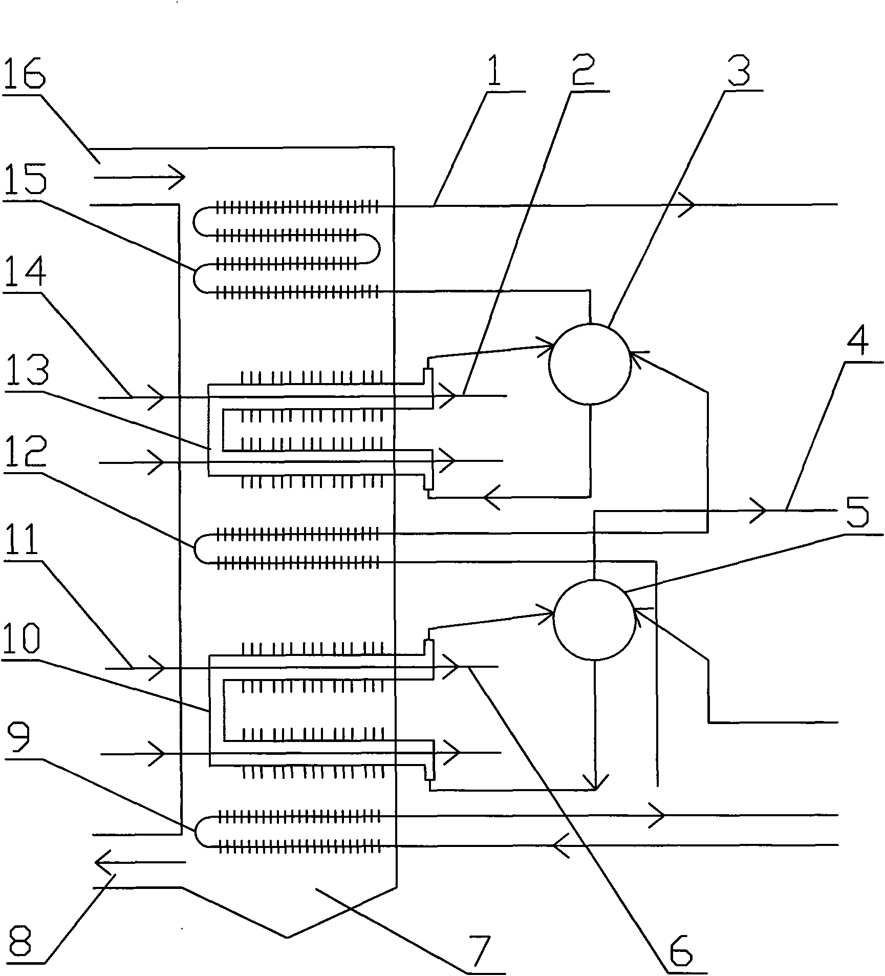 Double-working substance heat source sintering cogeneration-type boiler system