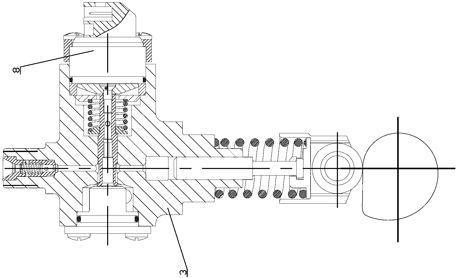 Fuel injection system of electronic control unit pump