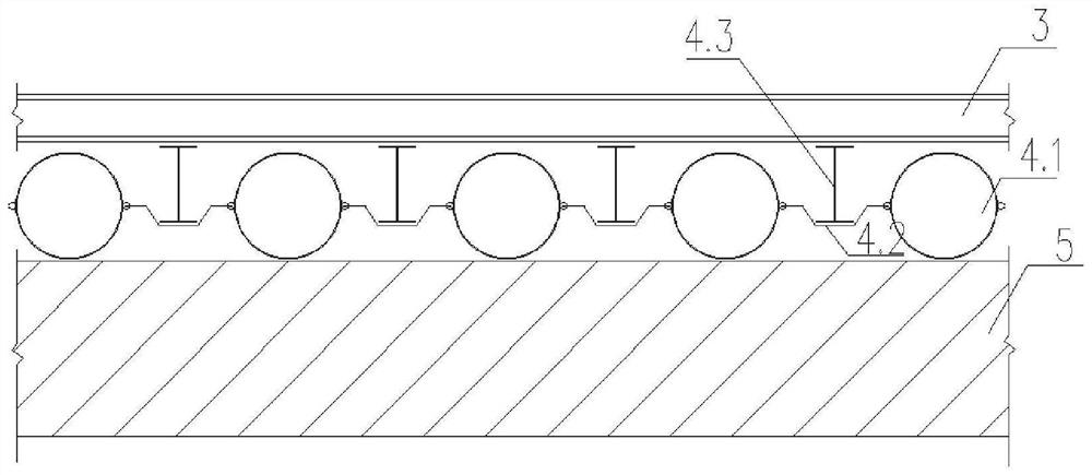 Subway station foundation pit temporary component full-recovery supporting system and construction method