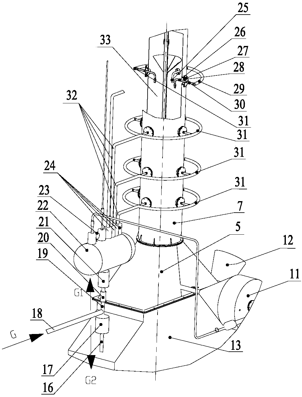 Efficient quicklime digestion dust collector