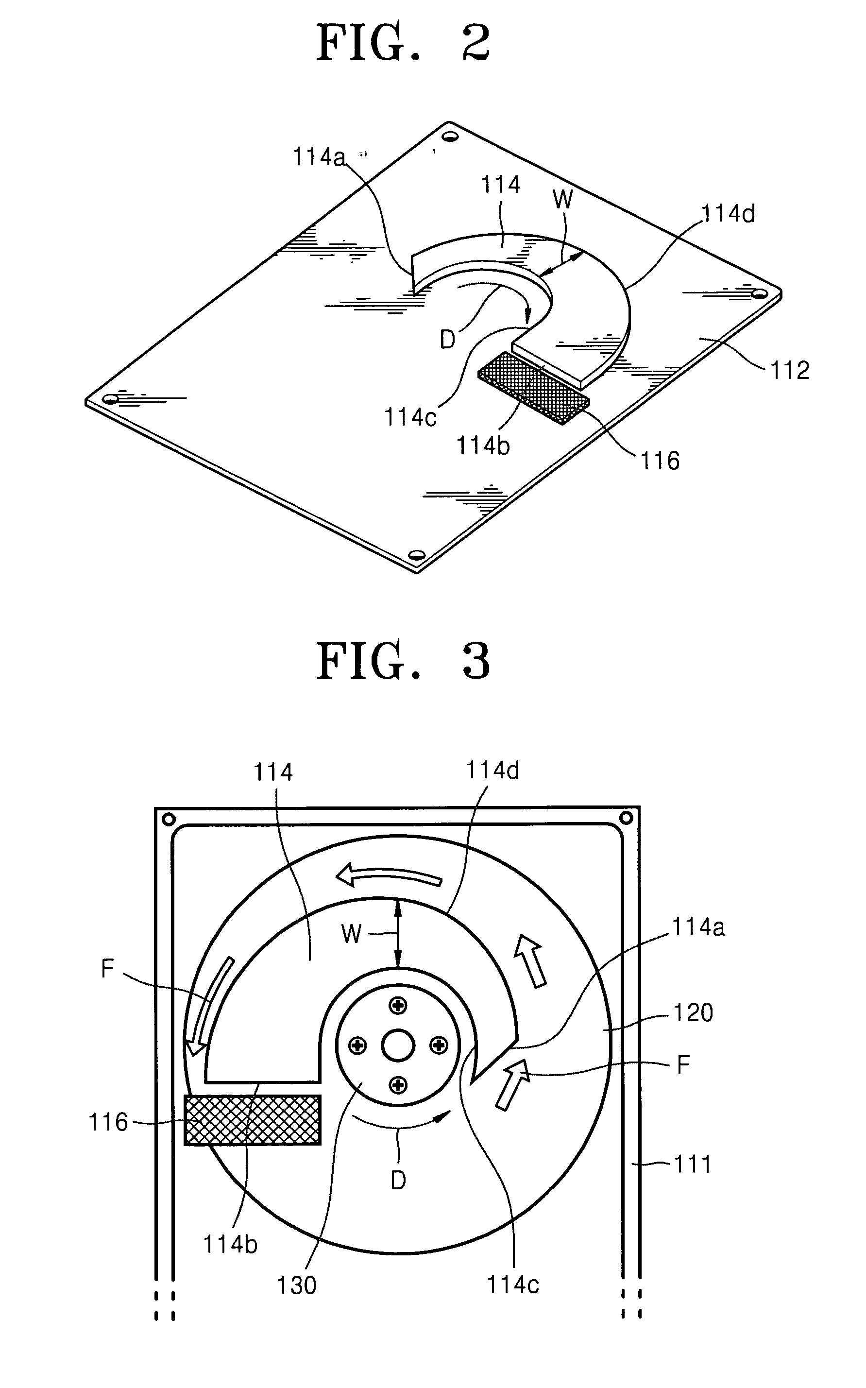 Cover member with air guiding portion and hard disk drive including the cover member