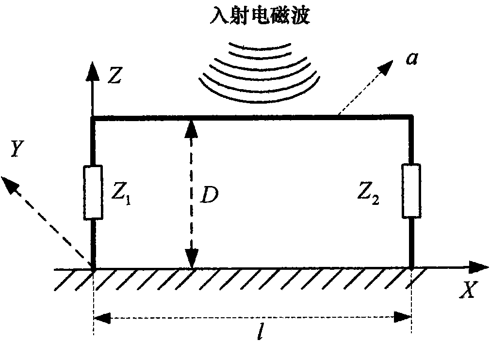 Method for detecting coupling response of cable under excitation of electromagnetic wave