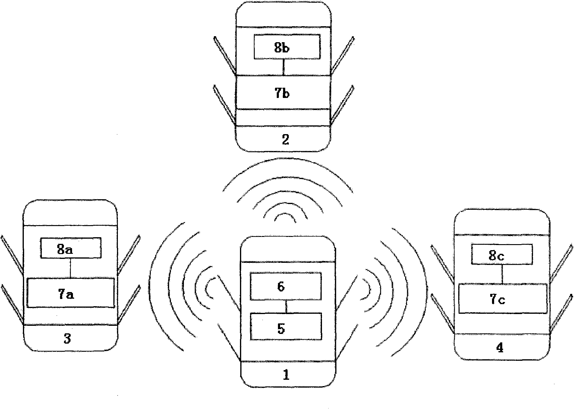 System for preventing secondary collision of vehicles and running method thereof