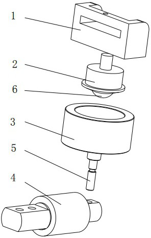 Weight gravity center measuring device