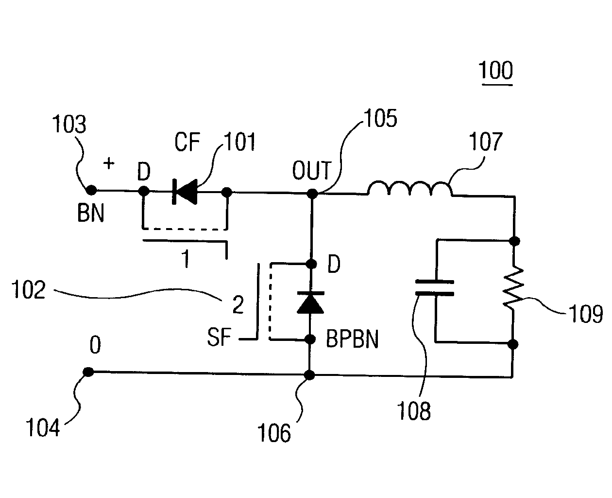 Integrated Half-Bridge Power Circuit