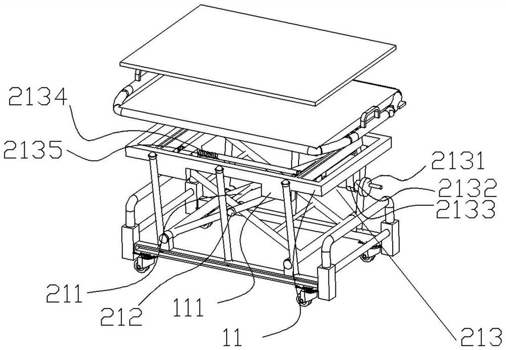 Safe transfer bed