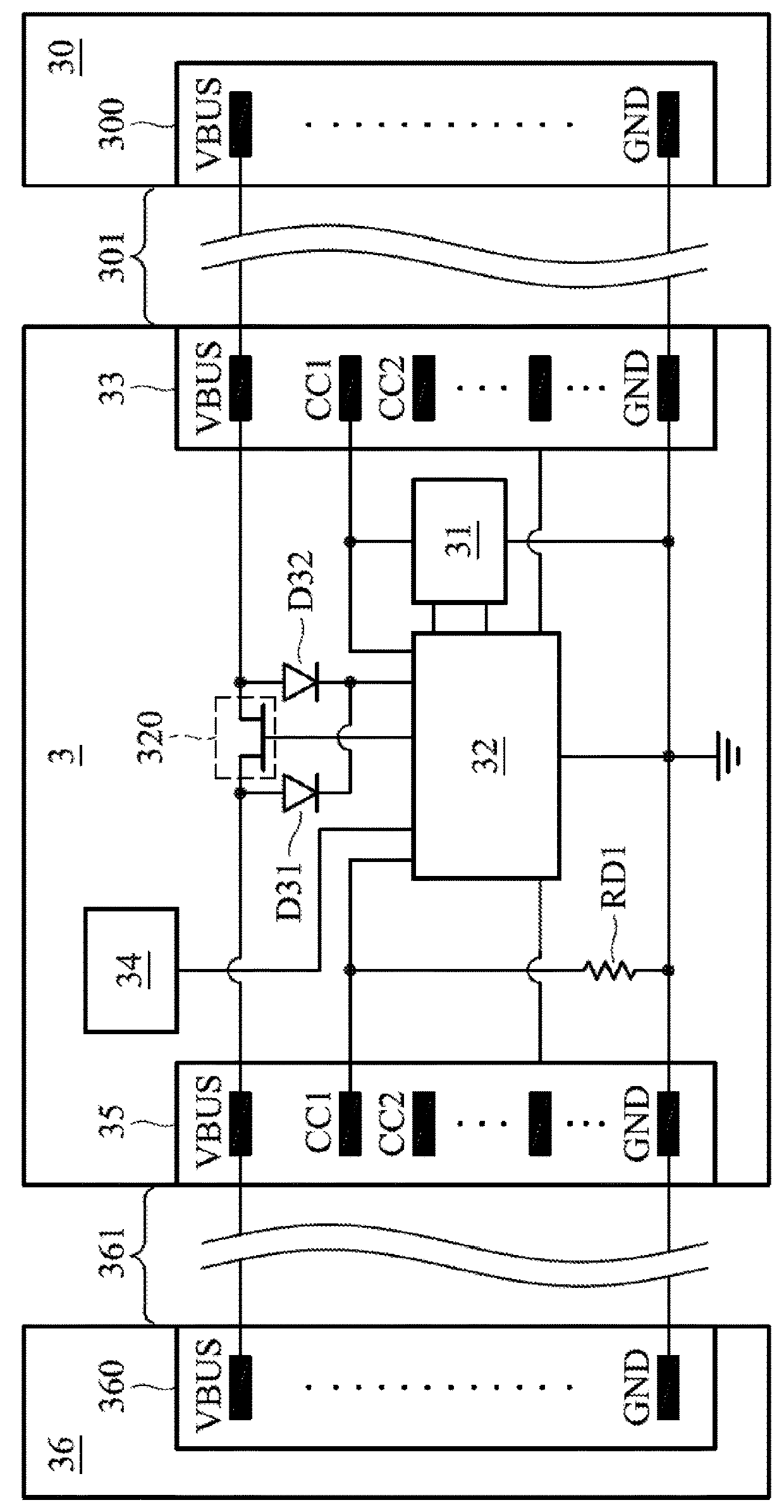 Power-up control circuit and mobile power bank