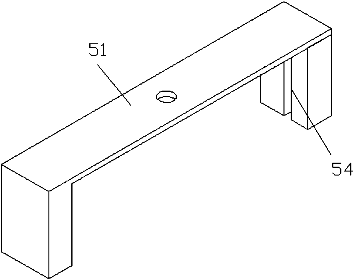 Cutting device used for iridescent printing paper