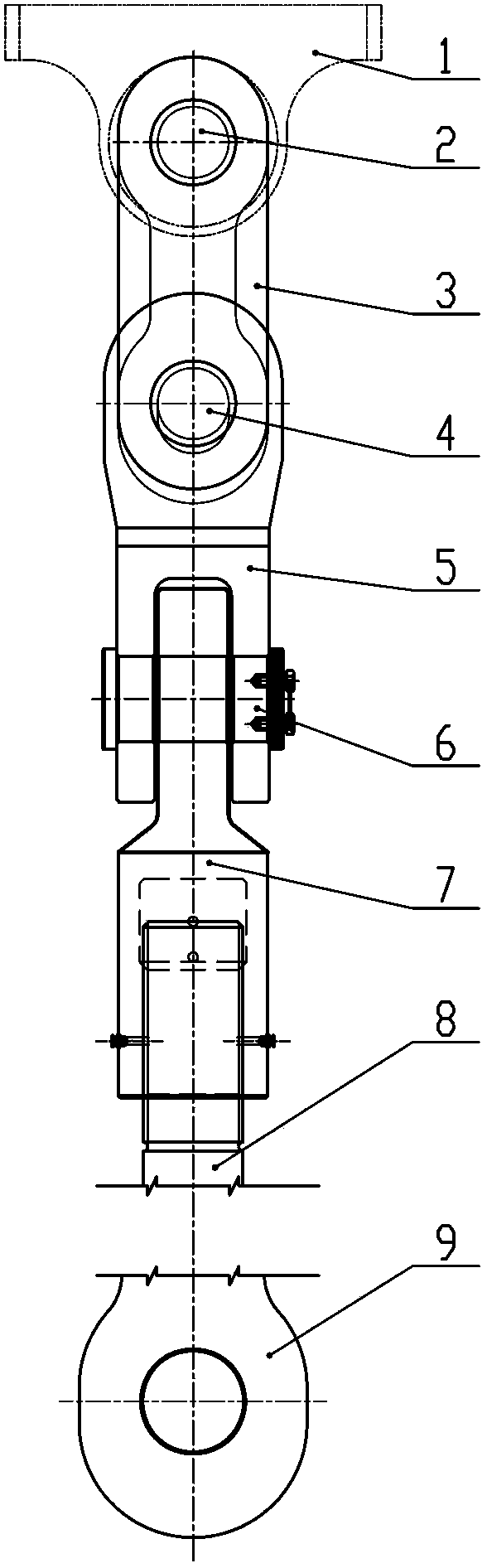 Buffering structure of windproof zipper