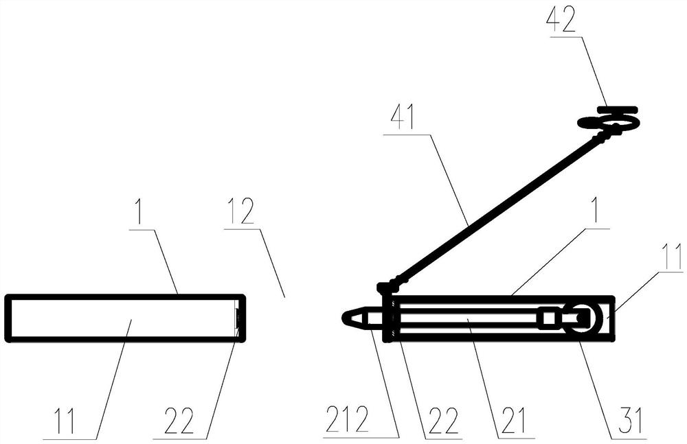 High-voltage isolating switch