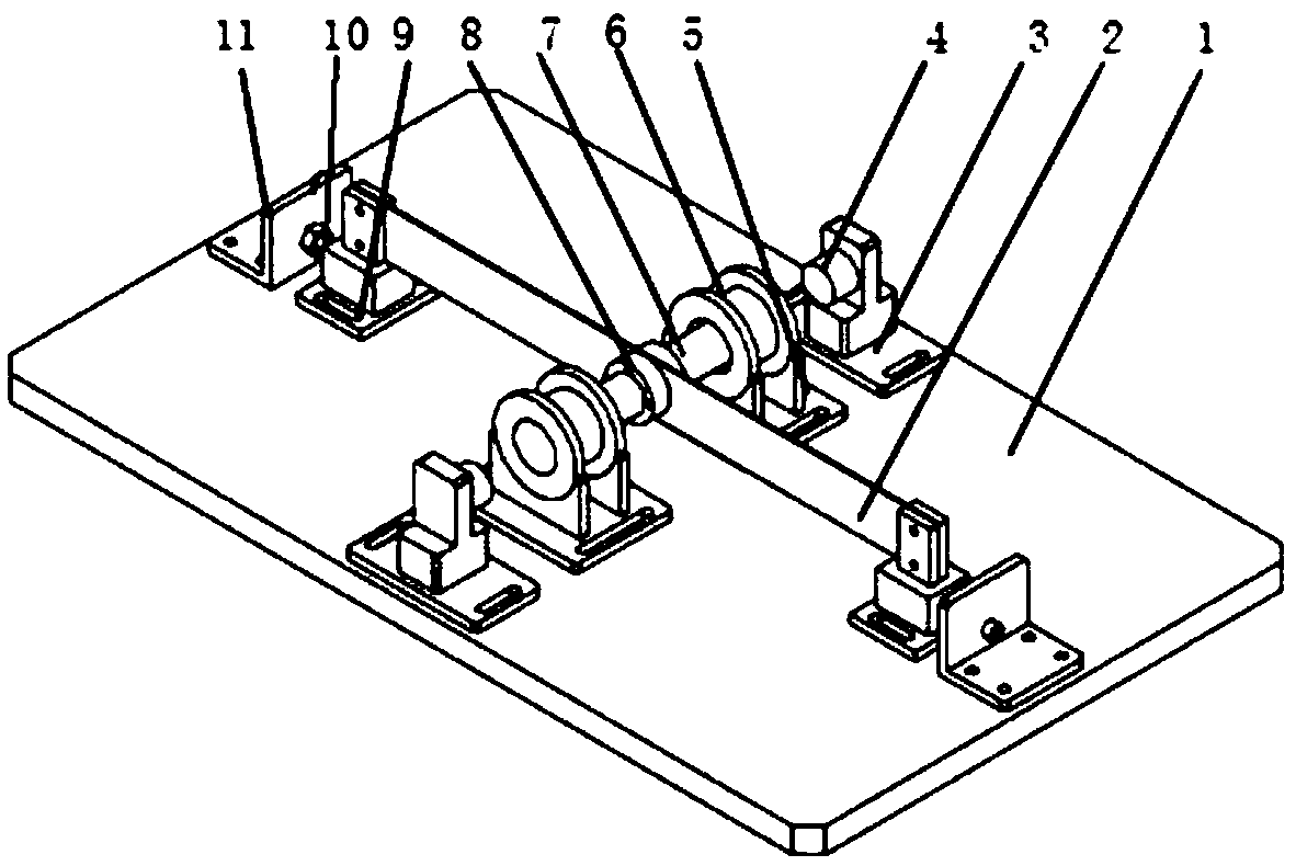 Vibrational energy collection device based on nonlinear energy sink