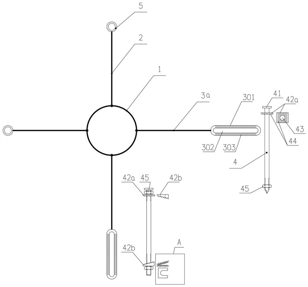 Patella fracture internal fixation device