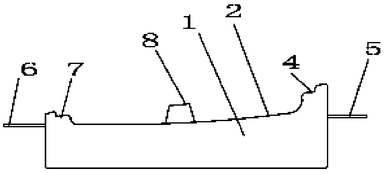 Water photovoltaic panel support device