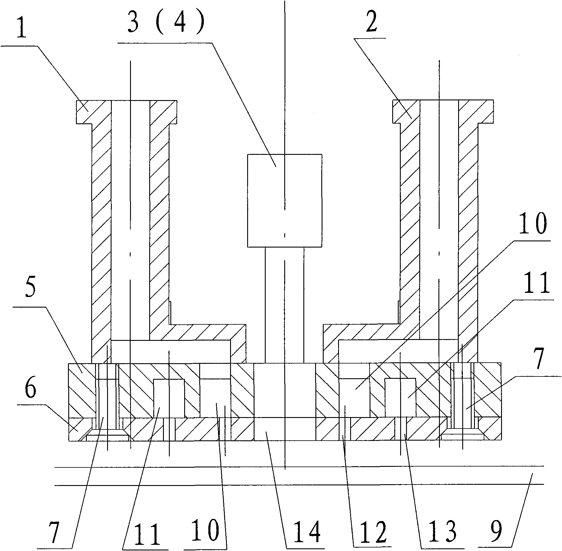 Laser welding protective nozzle