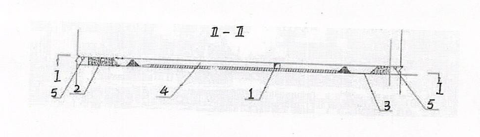 Stepless cross pitch sectional continuous backfilling mining method of gently-inclined medium-thickness ore body