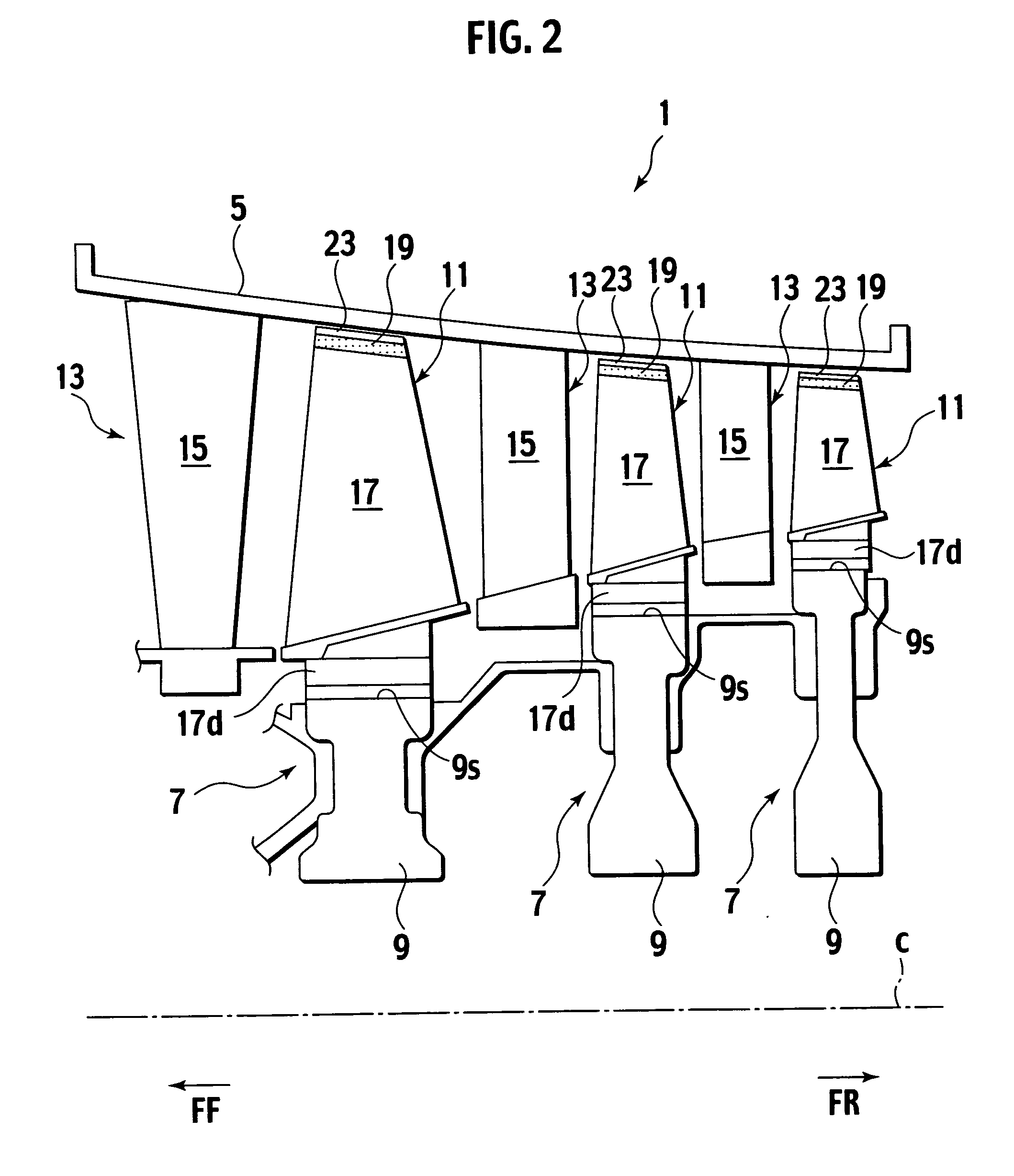 Compressor, titanium-made rotor blade, jet engine and titanium-made rotor blade producing method