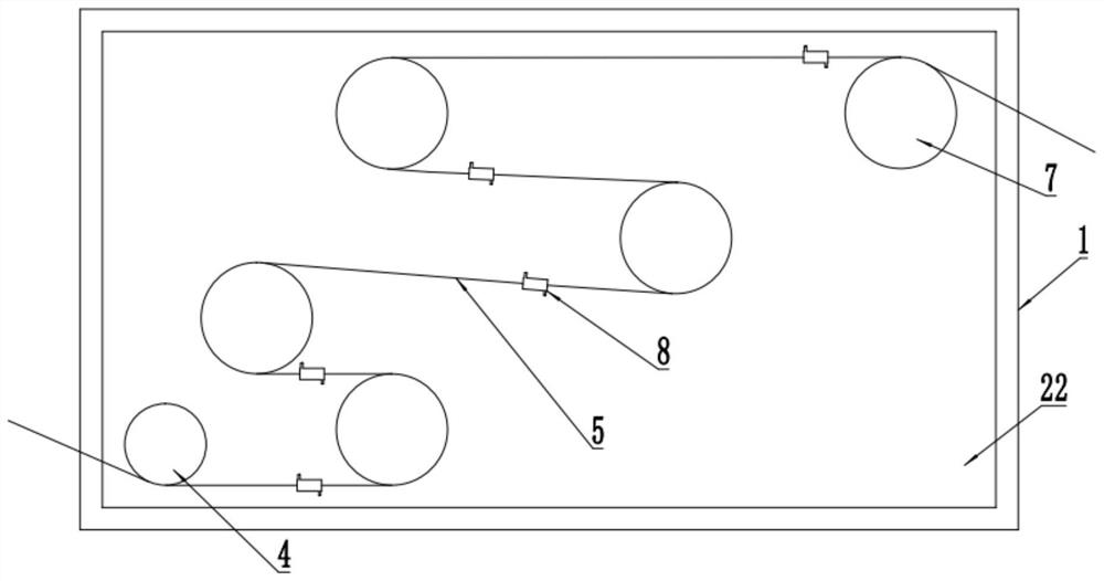 Sub-motor wiredrawing annealing device