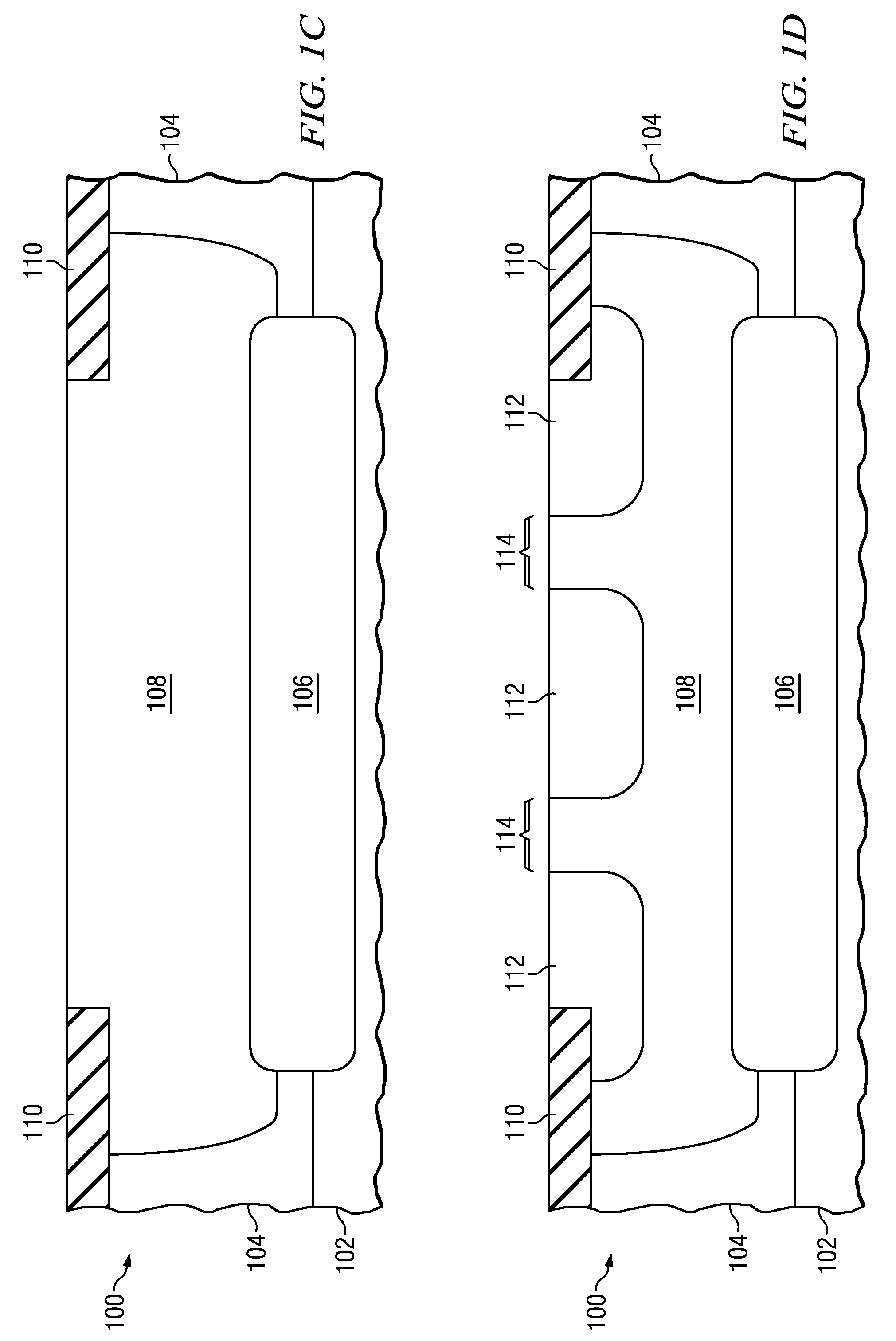 Area efficient 3D integration of low noise JFET and MOS in linear bipolar CMOS process