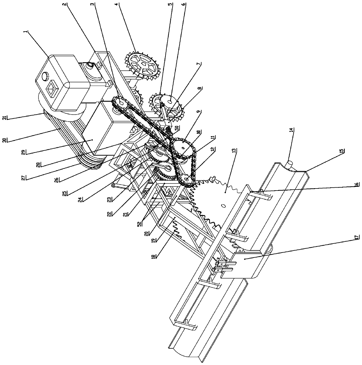 A soil loosening trencher