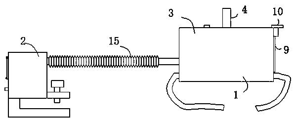 Foldable and elongated drainage tube device