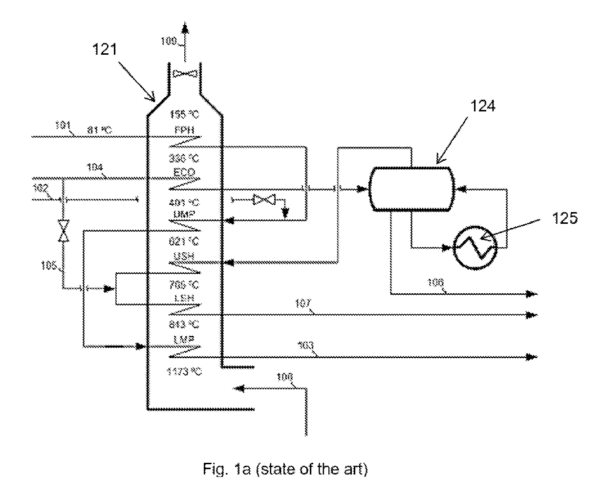 Process and a system for hydrocarbon steam cracking