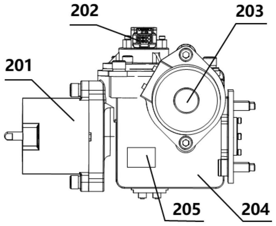 Multifunctional shuttle valve type dual-motor redundancy braking system and control method thereof