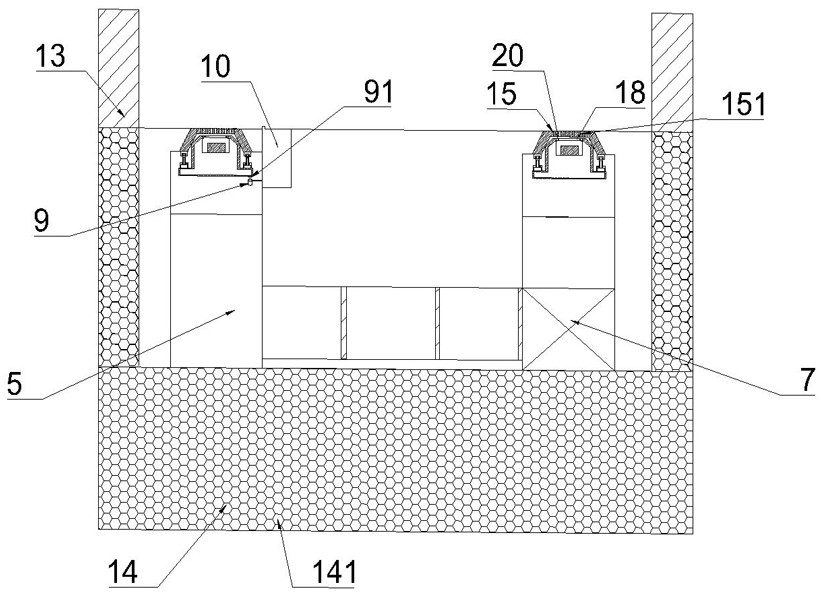 Swimming pool drainage self-purification system