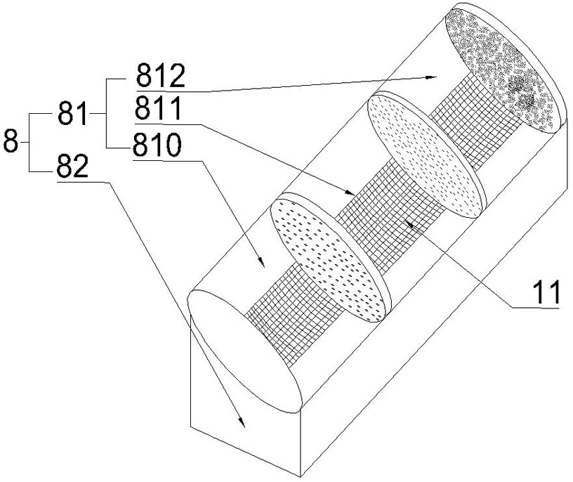 Swimming pool drainage self-purification system