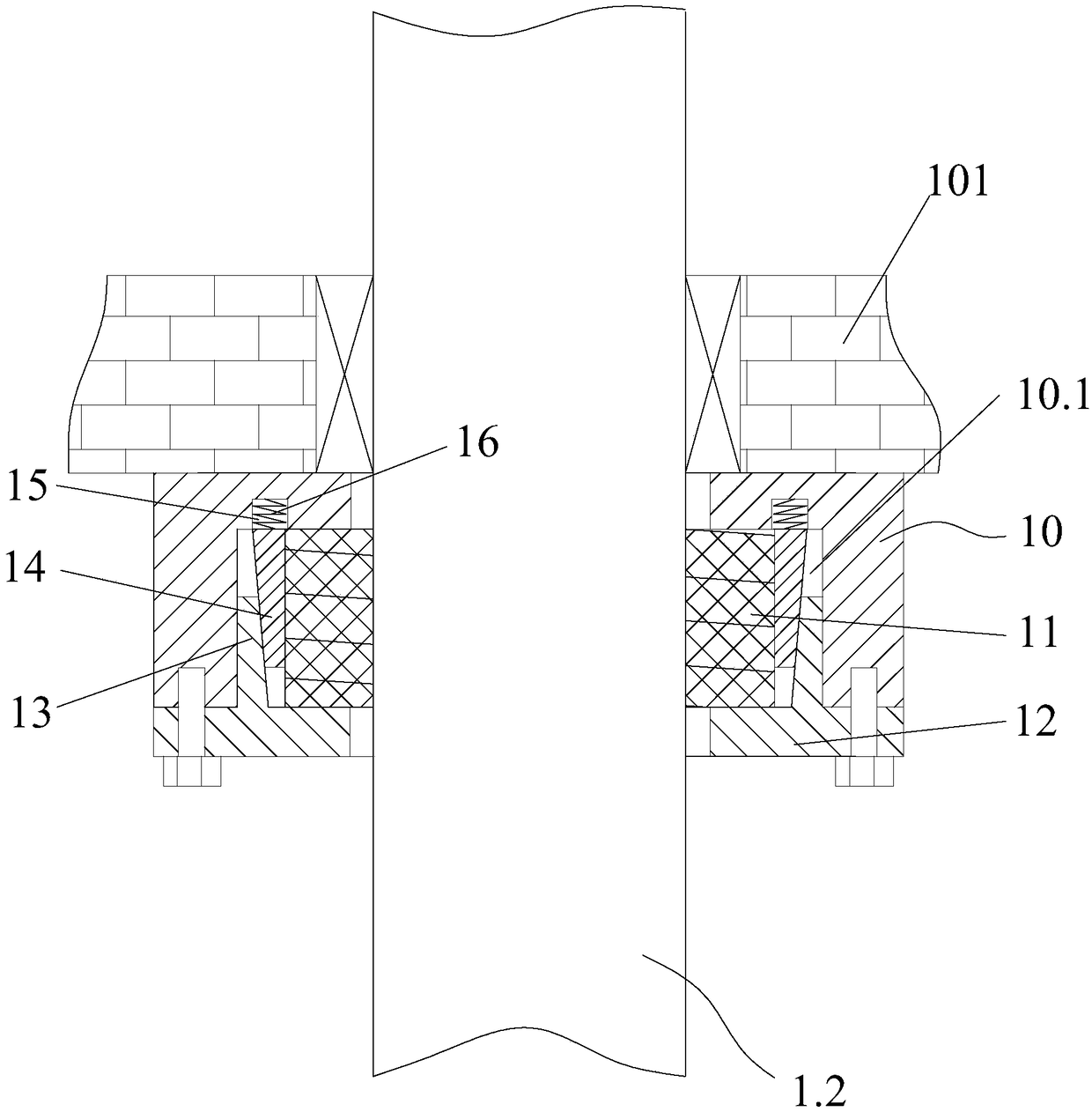 Ceramic packing air drying system