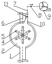 High-speed air-exhausting and defoaming stirring machine