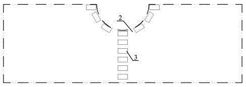 Batch strain gauge pasting method