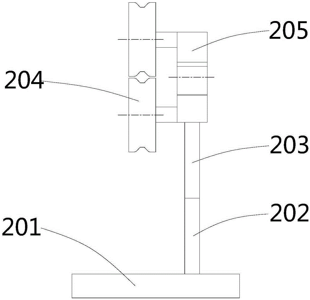 Novel cable traction frame