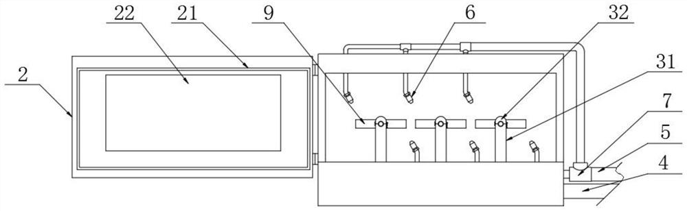 Lead frame cleaning mechanism