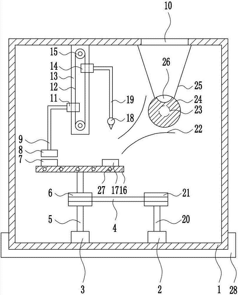 Industrial soap mass forming device