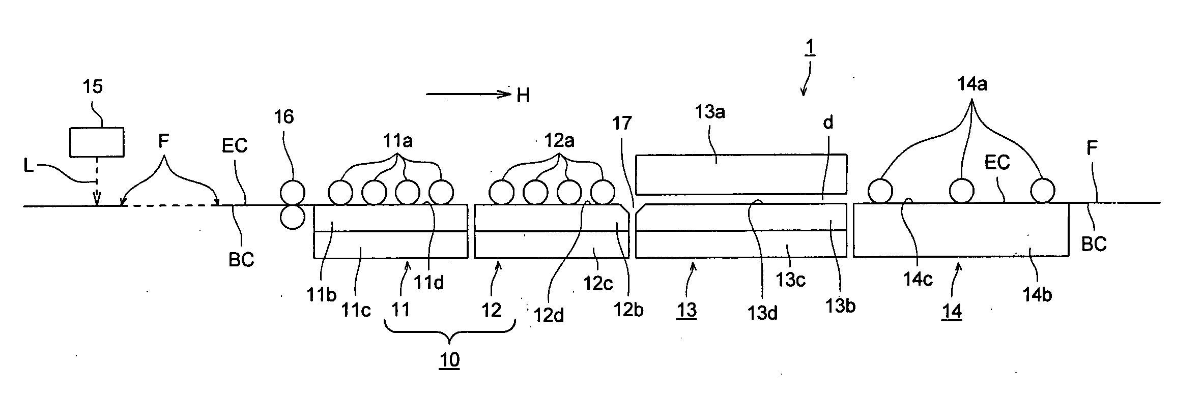 Silver salt photothermographic dry imaging material, thermal development method of the same, and thermal development apparatus for the same