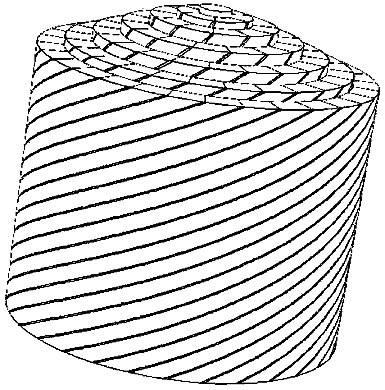 Design method for conductor of special-shaped copper single-wire large-section submarine cable