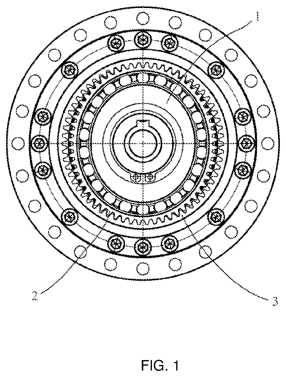 Double-flexspline harmonic reducer with limitable deformation