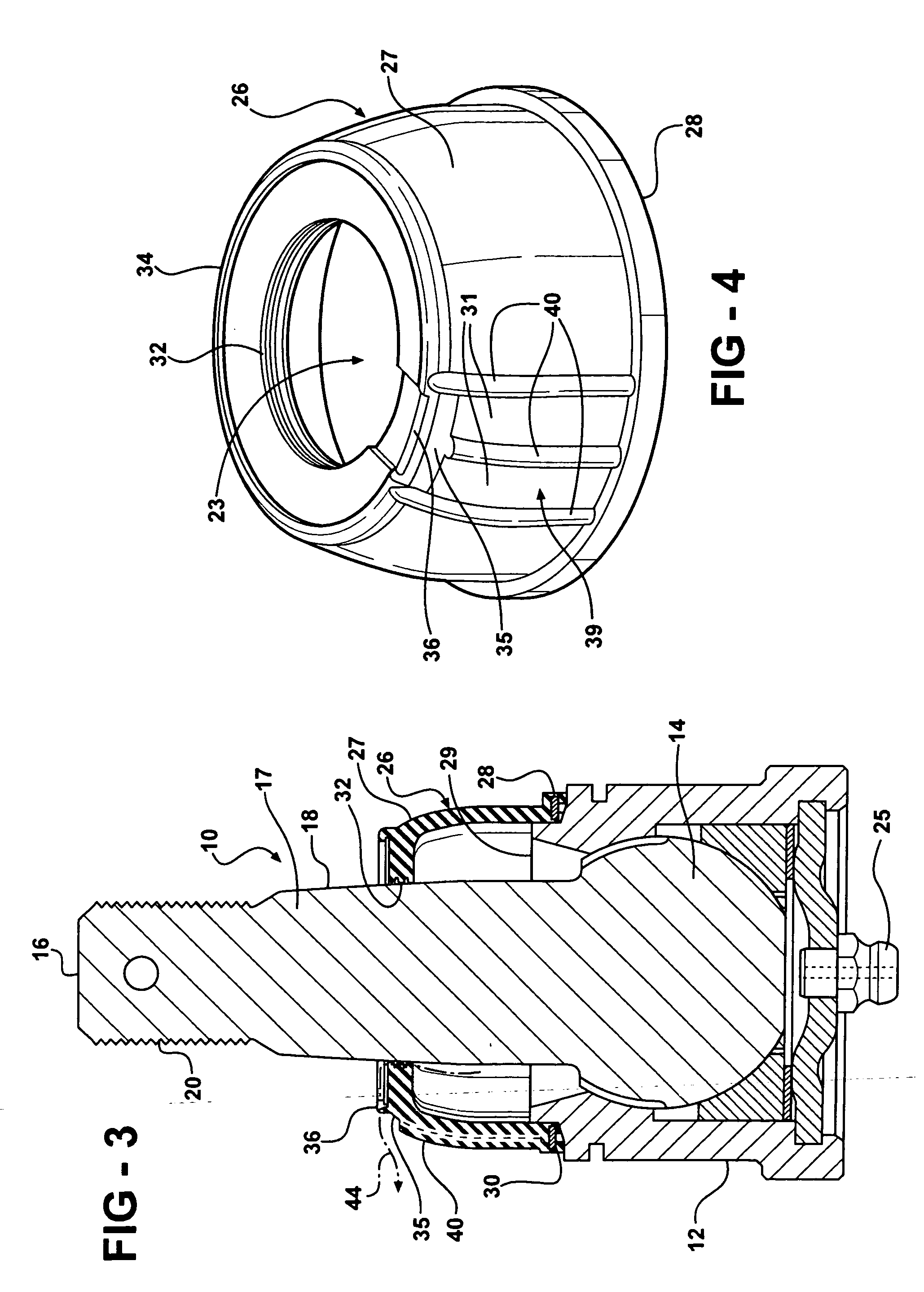 Dust boot with grease relief passage