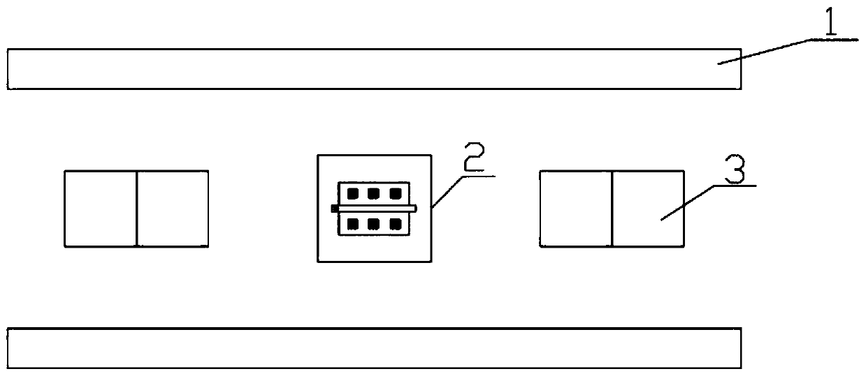 A test structure and test method for reliability test with independent temperature control