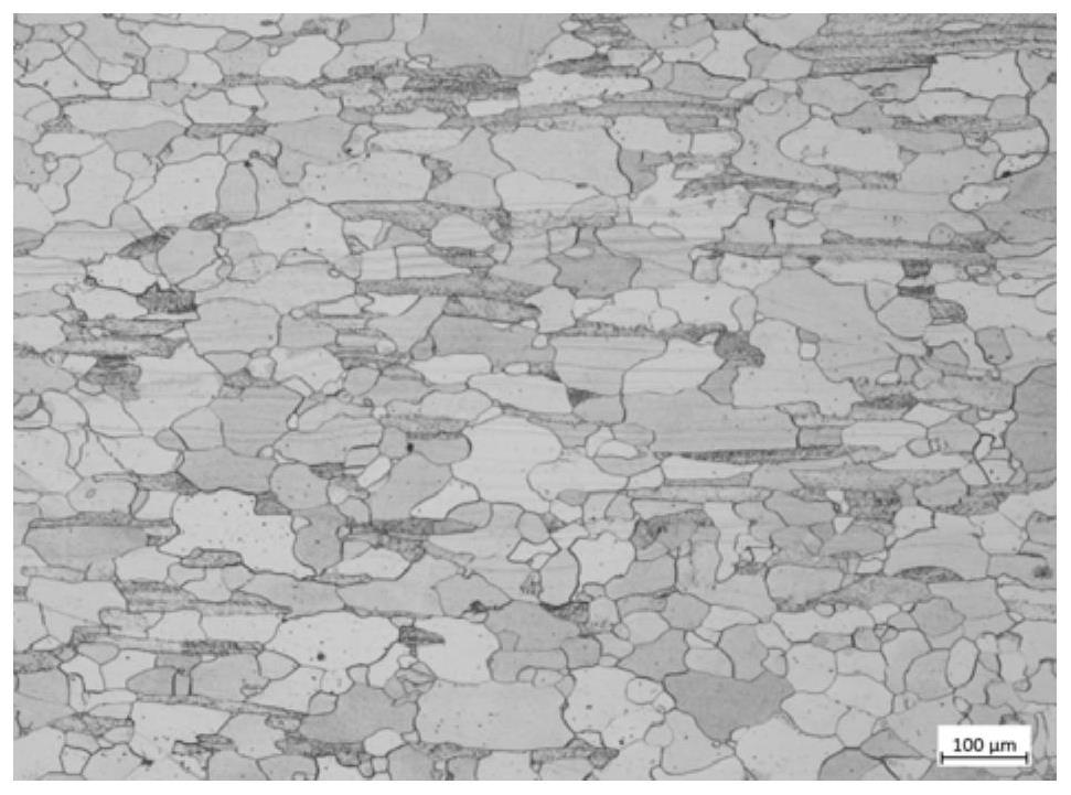 Efficient cold-rolled non-oriented electrical steel produced through CSP process and production method