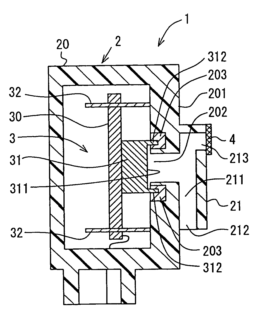 Pressure detection device