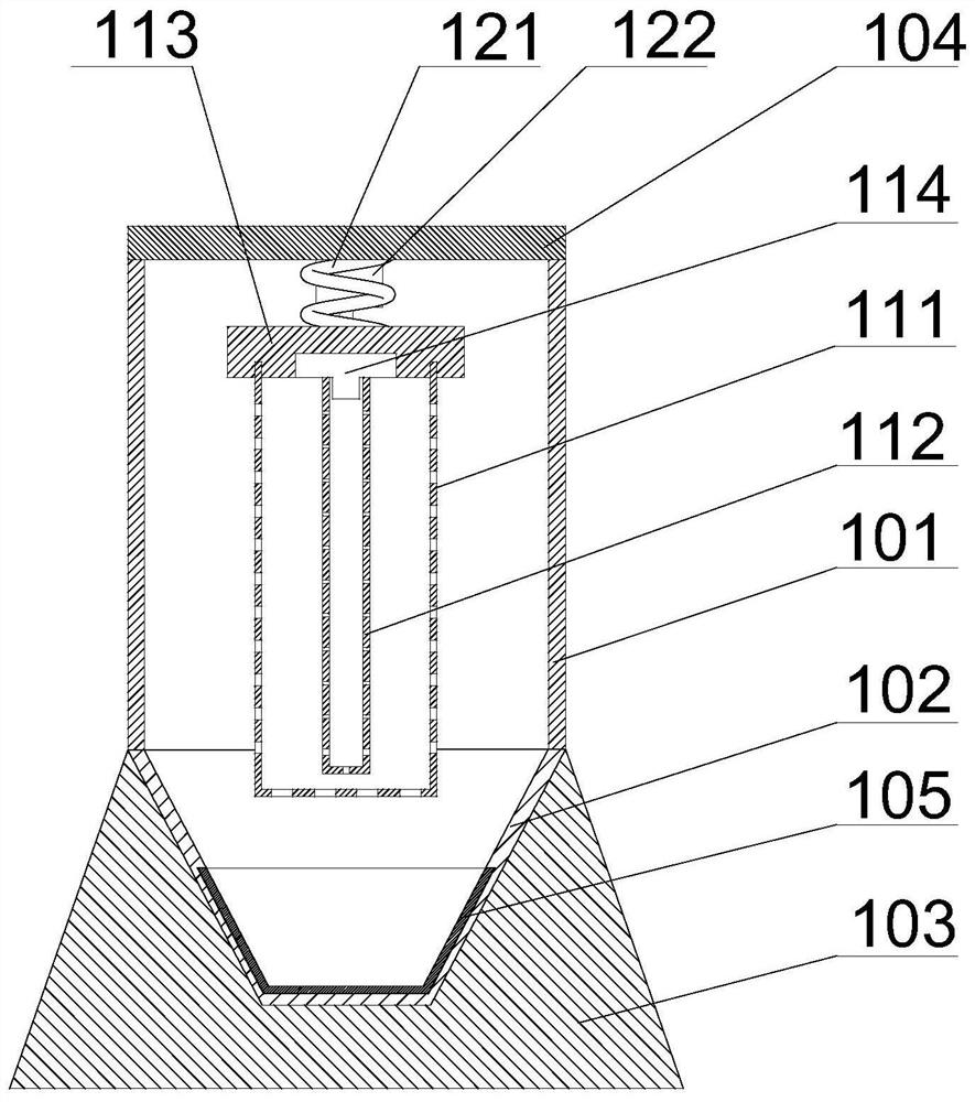 Preparation process of copper-based powder contact and relay formed by prepared contact