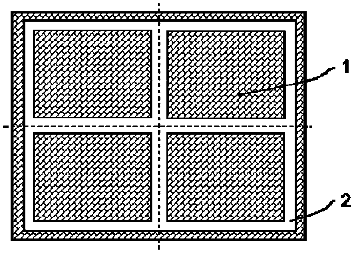 Method for preparing narrow frame display device